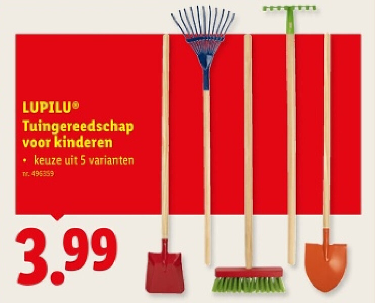 Tuingereedschap voor kinderen