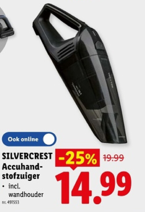 Accuhand stofzuiger