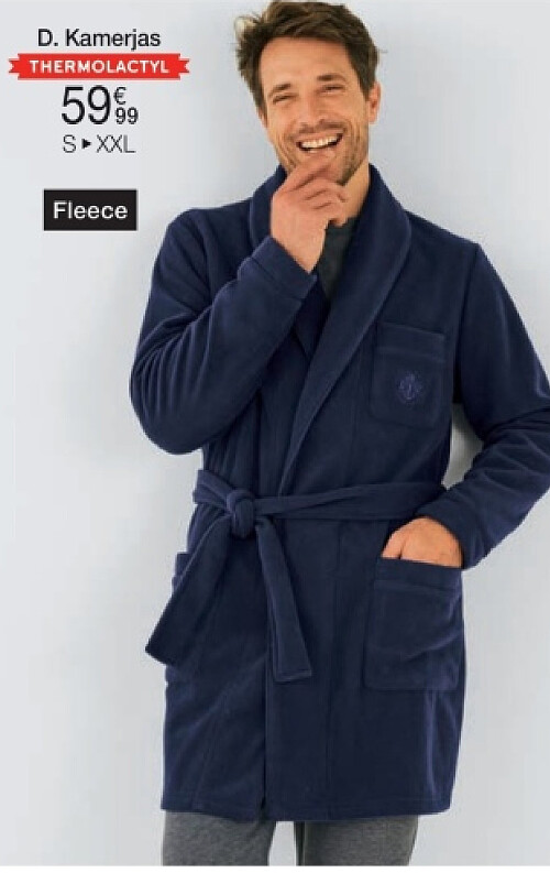 Kamerjas in fleece, Thermolactyl