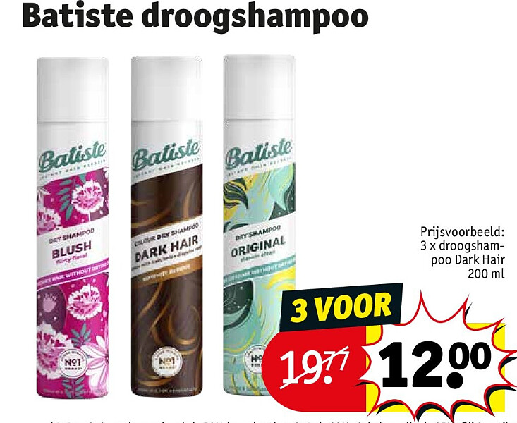 Batiste droogshampoo