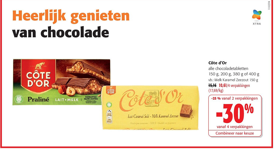 Côte d’Or Melk Karamel Zeezout 150 g