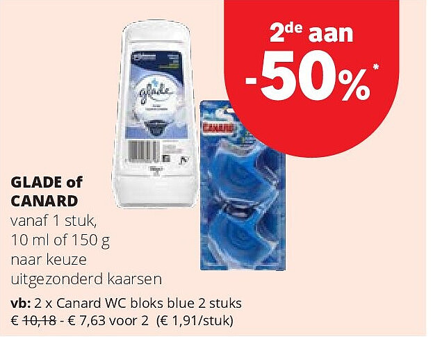 Canard WC bloks blue 2 stuks