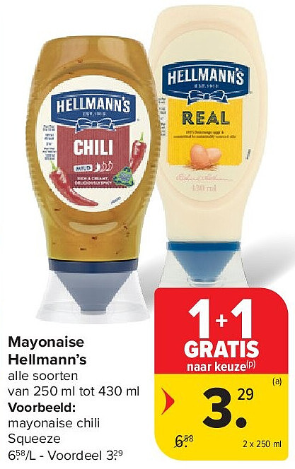 Mayonaise Hellmann’s