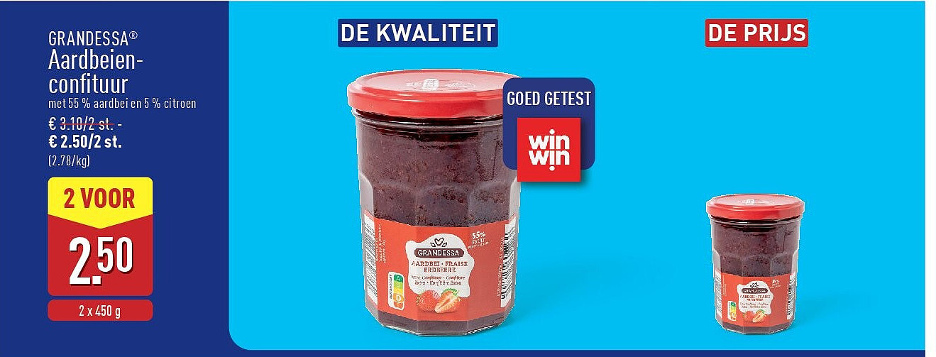 Aardbeien­ confituur
