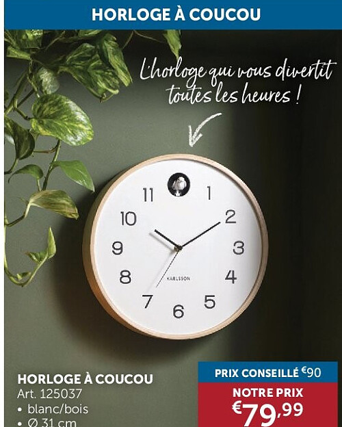 HORLOGE À COUCOU