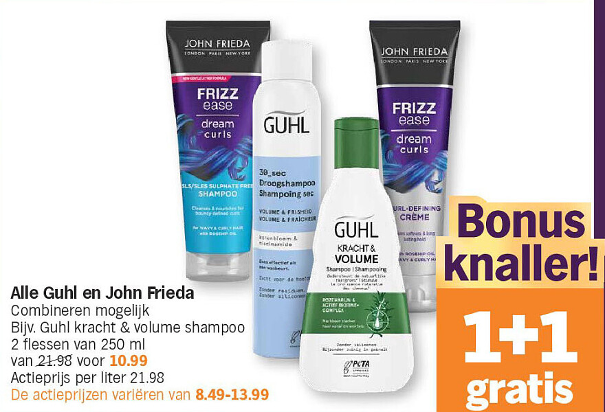 Alle Guhl en John Frieda