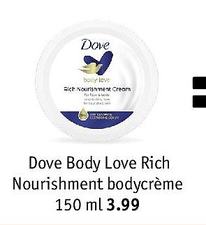 Dove Body Love Rich Nourishment bodycrème 150 ml