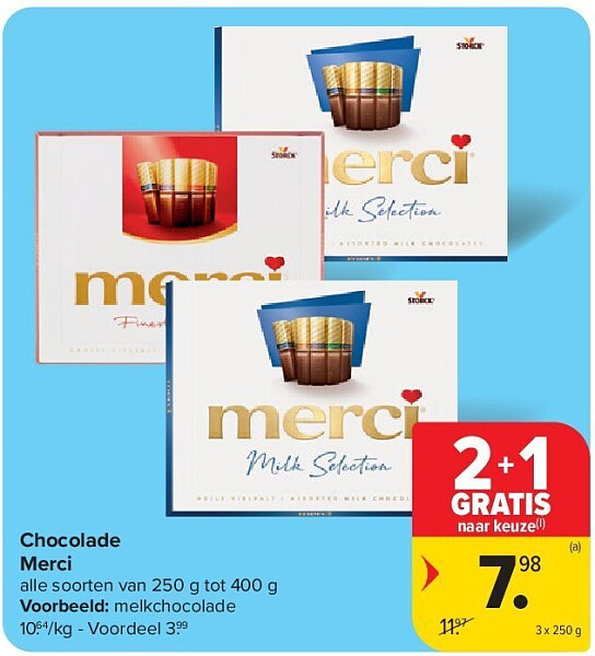 Chocolade Merci