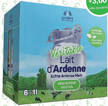 Veritable Ardense melk - 6x1L