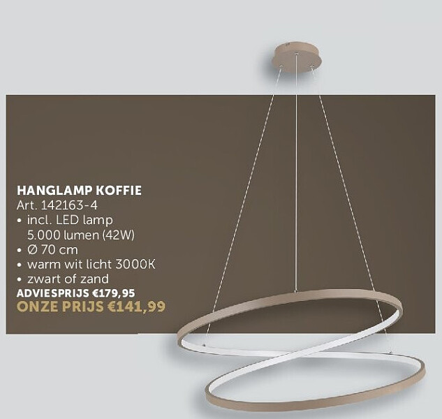 HANGLAMP KOFFIE