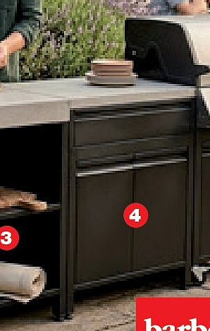 BUITENKEUKEN MODULE KAST