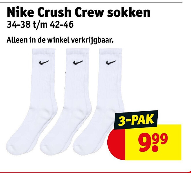 Nike Crush Crew sokken