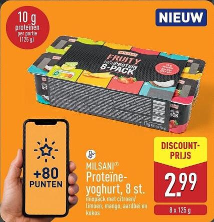 Proteïne­ yoghurt, 8st.