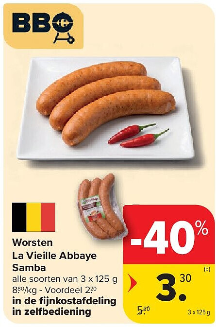 Worsten La Vieille Abbaye Samba