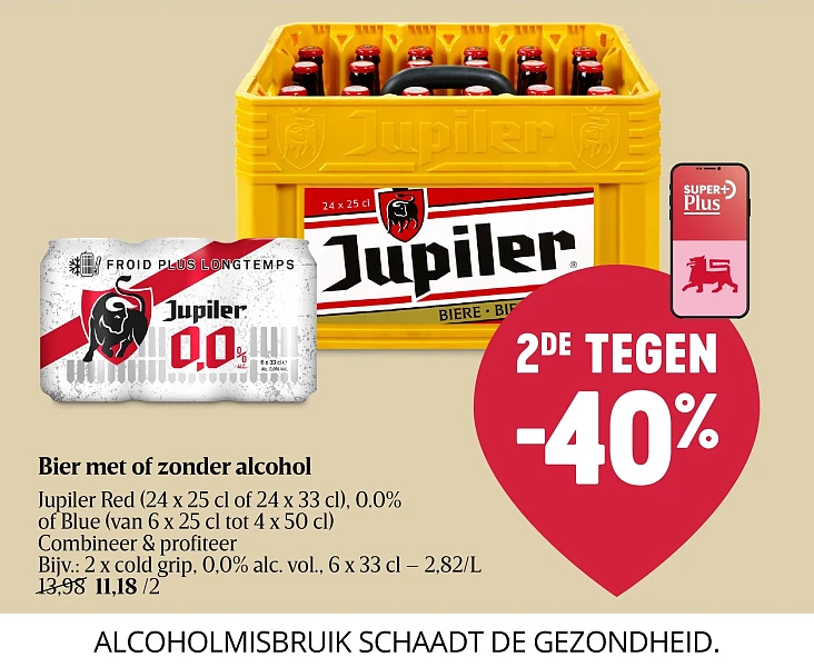 Bier met of zonder alcohol