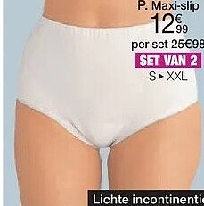 P. Set van 2 maxi-slips