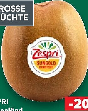 ZESPRI Neuseeländ. Kiwi Sungold, lose, Kl. I, je Stück