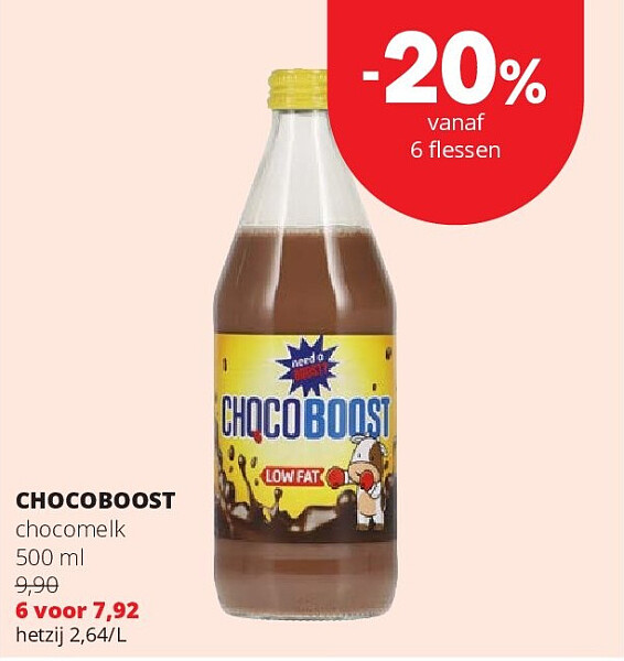 CHOCOBOOST chocomelk 500 ml