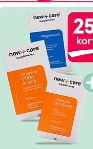 New Care Vitamine D3 25 mcg 100 capsules