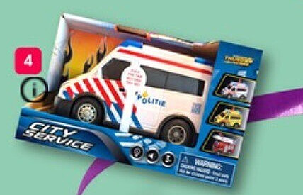 112 Auto met licht en geluid