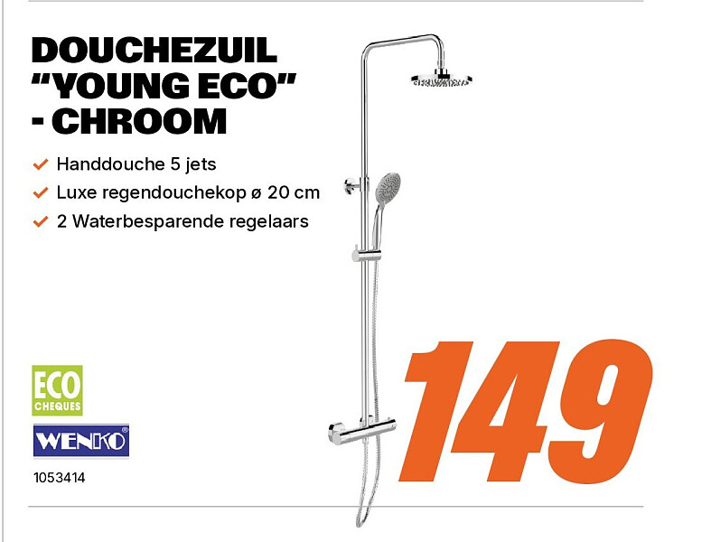 DOUCHEZUIL “YOUNG ECO” - CHROOM