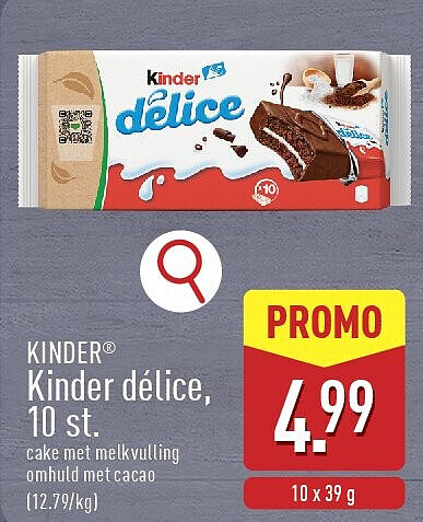 Kinder délice, 10st.