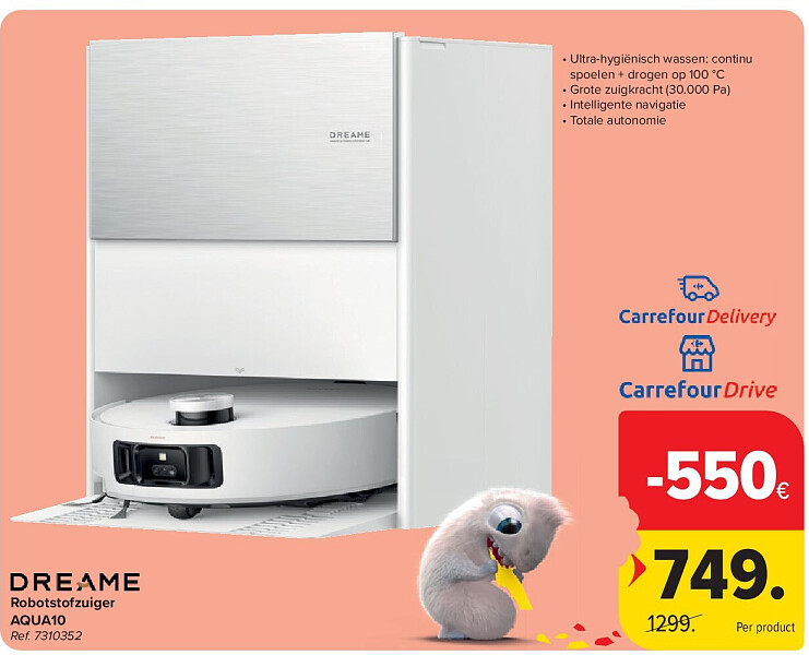 Robotstofzuiger AQUA10