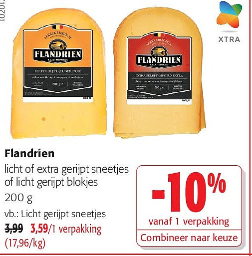 Flandrien Licht gerijpt sneetjes