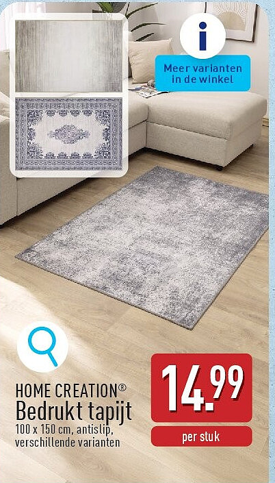 Bedrukt tapijt