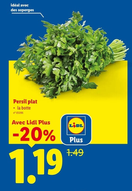 Persil plat
