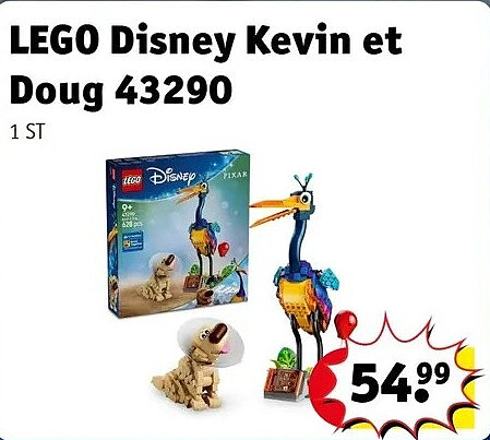LEGO Disney Kevin et Doug 43290