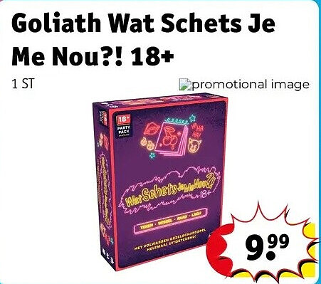 Goliath Wat Schets Je Me Nou?! 18+