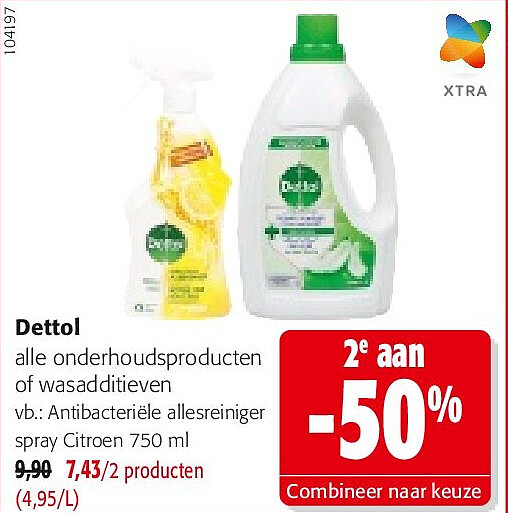 Dettol Antibacteriële allesreiniger spray Citroen 750 ml