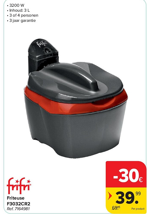 Friteuse F3032CR2