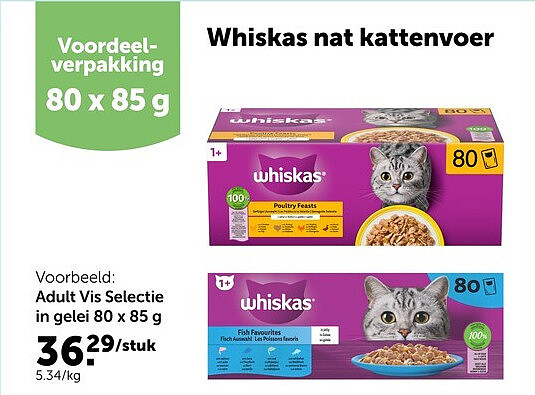 Adult Vis Selectie in gelei 80 x 85 g