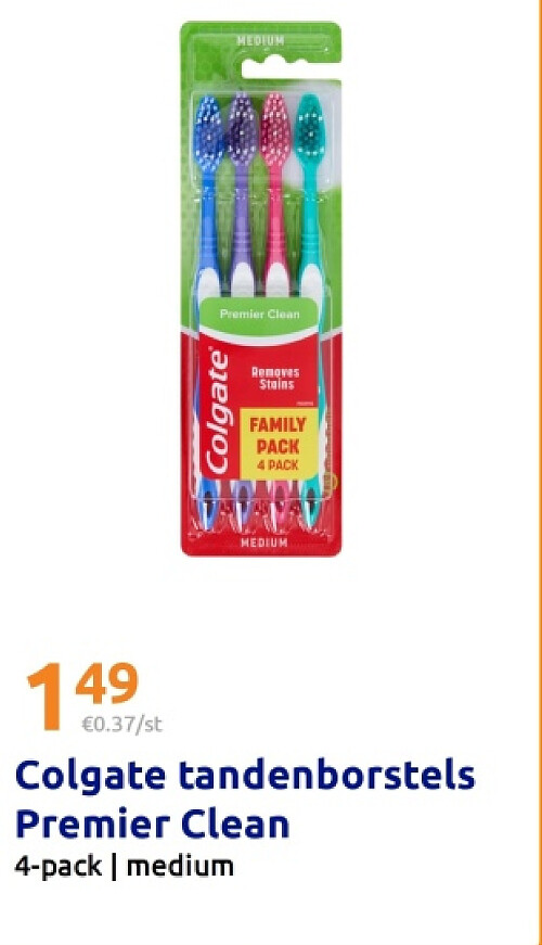 Colgate tandenborstels Premier Clean