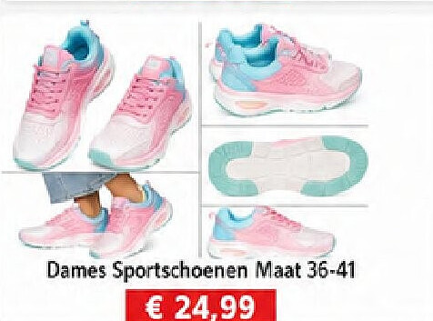 Dames Sportschoenen Maat 36-41