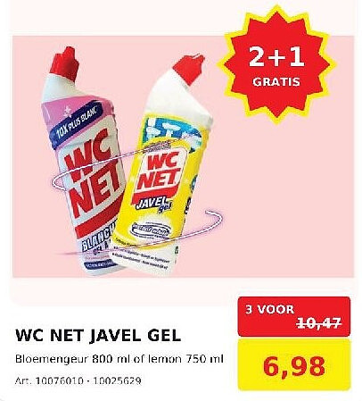 WC NET JAVEL GEL