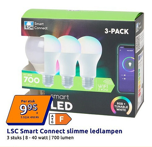 LSC Smart Connect slimme ledlampen