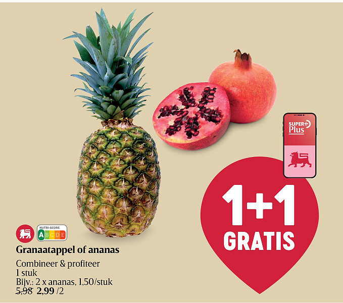 Granaatappel of ananas