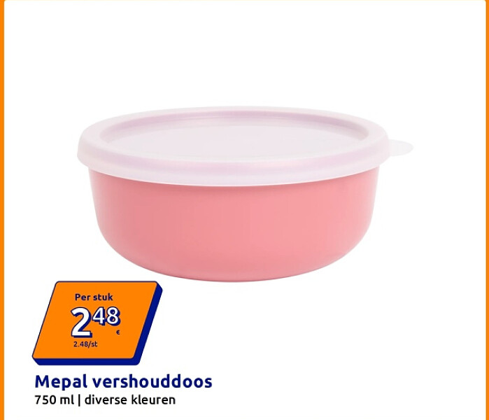 Mepal vershouddoos