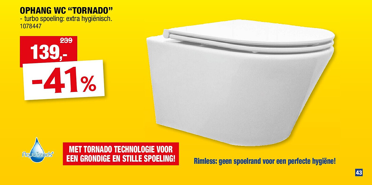 OPHANG WC “TORNADO”