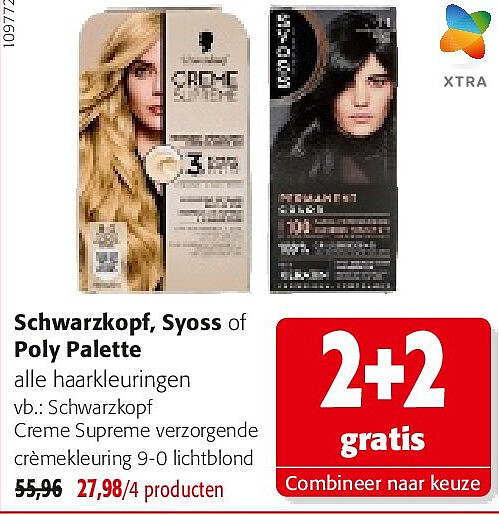 Schwarzkopf Creme Supreme verzorgende crèmekleuring 9-0 lichtblond