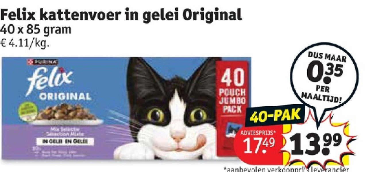 Felix kattenvoer in gelei Original
