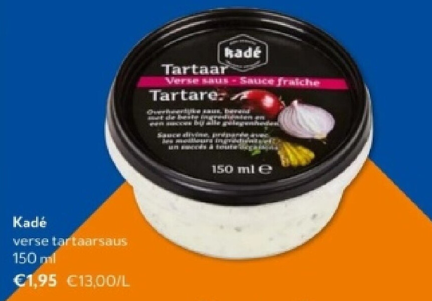 Kadé verse tartaarsaus 150 ml