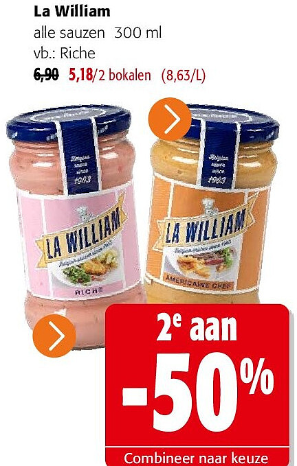 La William alle sauzen 300 ml