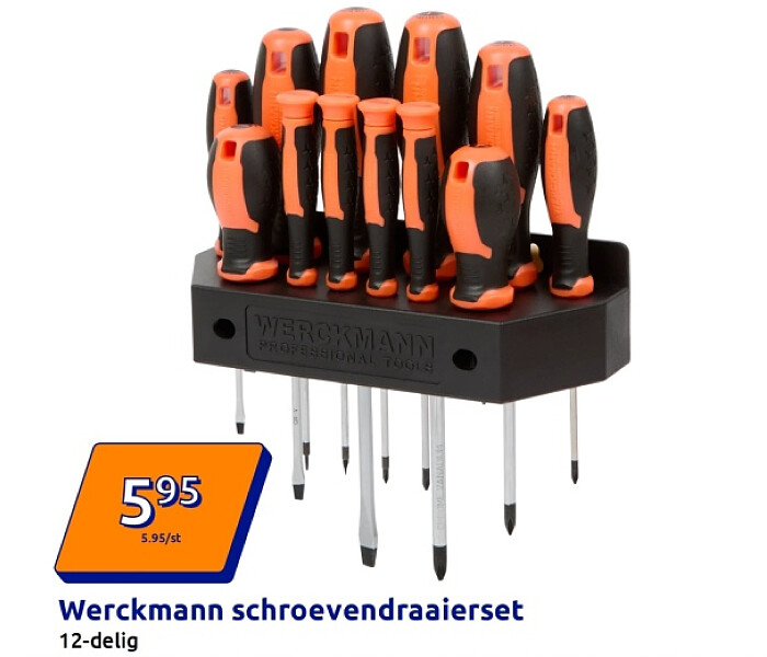 Werckmann schroevendraaierset