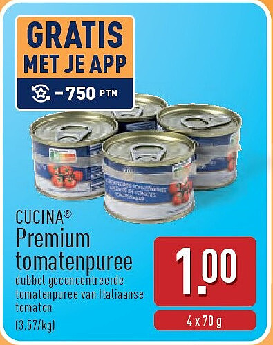 Premium tomatenpuree