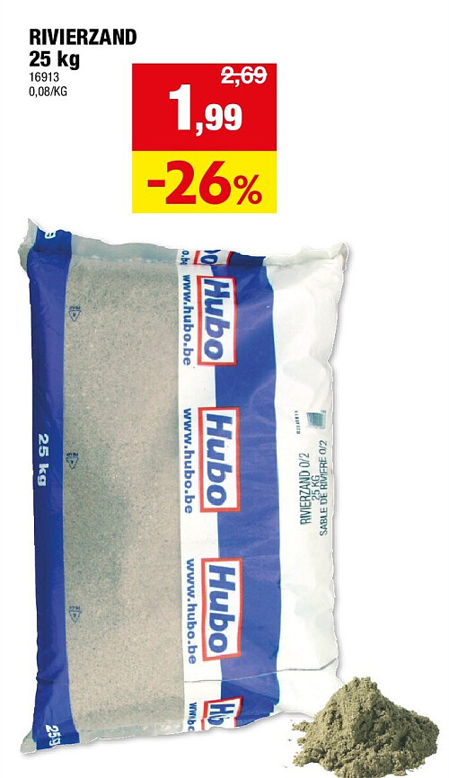 RIVIERZAND 25 kg