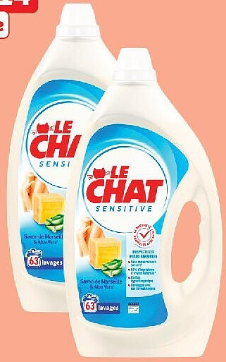 Lessive liquide Le Chat Sensitive